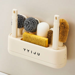 Convenient storage cup brush cleaning tools environmentally friendly materials anti-clogging clean and sanitary unique split design kitchen cleaning tools.