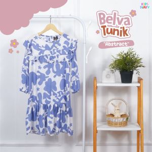 Belva Tunik Anak Perempuan Katun Rayon Motif 1-10 Tahun
