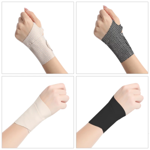 Wrist and Thumb Support Breathable Adjustable Sport Wrist Brace Wrist Compression Wrap Sports Wrist Guard for Fitness