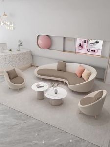 ⚡Light Luxury Leather Sofa Combination Waterproof And Breathable
