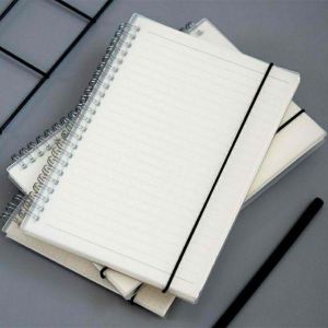 Muji-style Notebook [A6/A5/B5] [Dotted/Lined/Grid/Blank] Notebook with Garter
