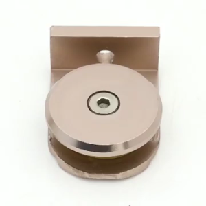 Bộ 4 vòi sen cong Con lăn cửa 23/25mm trên và dưới vòi hoa sen cửa bằng thủy tinh bánh xe yên tĩnh vòi hoa sen cửa ròng rọc thay thế