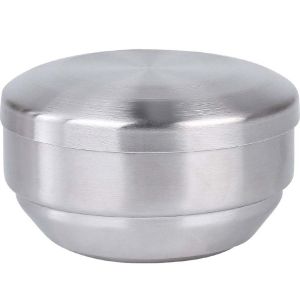 SEKINEW Korean Gold Kitchen Utensils Tableware 304 Stainless Steel Steamed Korean Cuisine Cereal Bowls Mixing Bowls Soup Bowl Double Rice Bowl