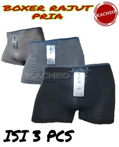 MR. DAX PROMO ISI 3 PCS  CELANA DALAM BOXER PRIA HIGHT CLASS