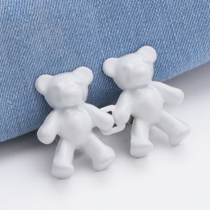 ✅100% Original Jcam Cute Bear Jeans Pants Pin Slimming Brooch for Waist Belt for Pants Buckle Buttons