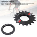 Yechiry Fixed Gear Single Speed Bike Freewheel Aluminum Alloy Lightweight Freewheel Replacement Stable Smooth Ride Ideal for City Commuting (14T). 