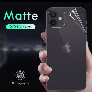 REDMI 12 REDMI NOTE 12 PRO 4G REDMI NOTE 12 PRO 5G ANTI GORES BELAKANG MATTE DOFF ANTI MINYAK PLASTIK HYDROGEL SKIN GARSKIN ANTI JAMUR