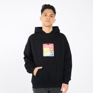 Capmart Jaket Pria Hoodie Sweatshirt Katun Fleece Tag 1 070125