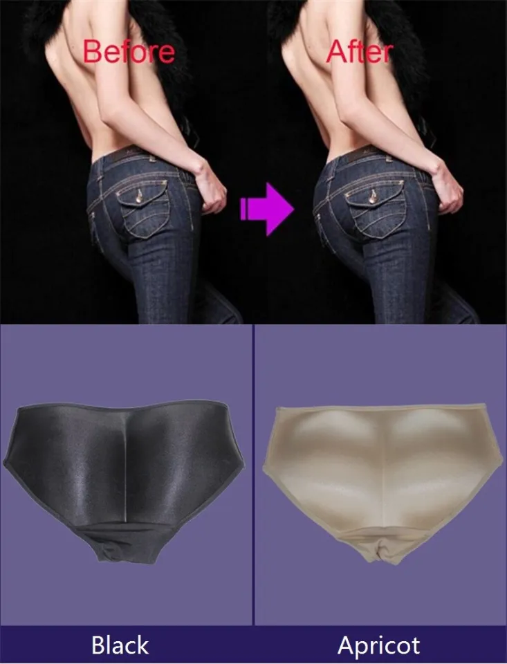 High Waisted Padded Body Shaper Pants Butt Lift Big Booty Hip Enhancer  Shapewear