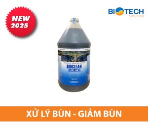 Bioclean ACF SA Vi sinh xử lý bùn iảm thiểu bùn ao hồ và trong hệ thống xử lý nước thải chai gallon 3785 lít