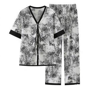 UNINICE Women’s Cooling Lounge Set / Casual Pajama Terno / Soft Homewear for Hot Weather Homewear + Casual Wear