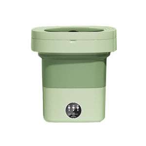 Baby Special Automatic Mini Washing Machine Foldable UV Light Blu-Ray Sterilization Deep Cleansing Washer