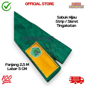 Sabuk Hijau Strip / Sleret Tingakatan Pagar Nusa / Sabuk Beladiri