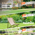 RainPoint Digital Tap Timer Programmable, Rain Delay, Auto Irrigation, IPX4, LCD, Up to 3 Plans/Day. 