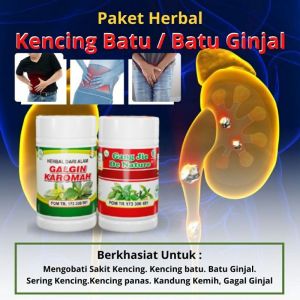 Obat Batu Ginjal Paling Ampuh Galgin GangJie De Nature Diskon 50%