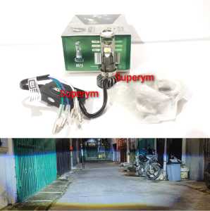 lampu utama depan led Biled h6 h4 h7 rtd m9 senja projector projie mini universal