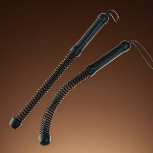 Full Body Training Soft Rubber Ropeless Rope Non Slip Handle Flexible Spring Arm Strength Expander