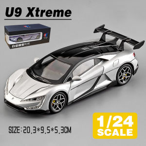 LEO 1:24 BYD U9 Xtreme Diecast Model Car Alloy Cars Toys Collection Gift For Kids Boy Girl