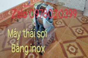 Máy thái sợi 3mm 6mm