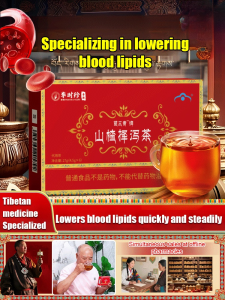 Hawthorn Alisma Lipid Lowering Tea Natural Cholesterol Management Blend 3 Day Herbal Tea Supplement