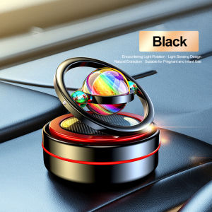 Kebidumei Car Aromatherapy Solar Rotating Auto Flavoring Diffuser Portable Kinetic Molecular Car Air Freshener Interior Durable Perfume