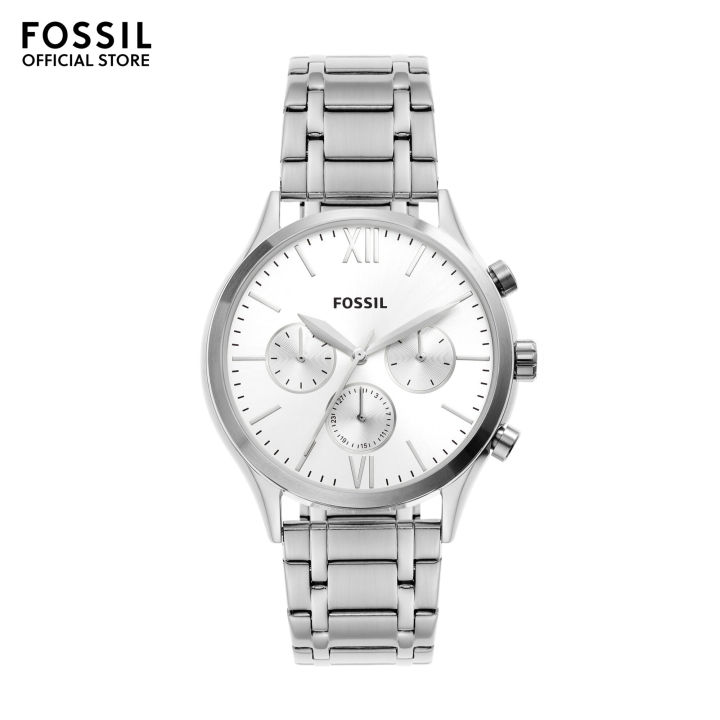 Fossil Fenmore Silver Watch BQ2810 Lazada