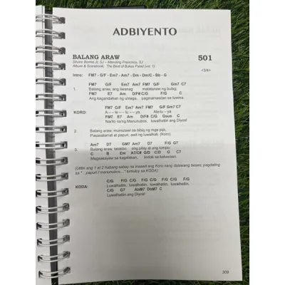 Bayan Umawit Songbook with Chords Guide