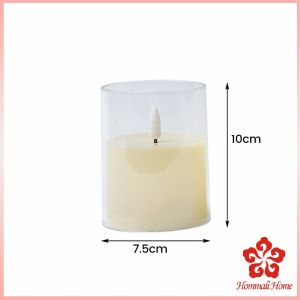 เทียน LED แสงสีส้ม ใช้เป็นพร็อพช่วยสร้างบรรยากาศที่โรแมนติก ใช้ถ่าน 3A ไม่แถมถ่าน led candle light