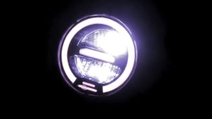 6.5 Inch Universal LED Motorcycle Headlight High Low Beam Turn Signal Lamp For Dirt Bike