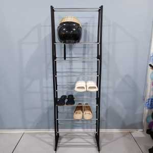 Rak Amazing 2in1 Multifungsi/Amazing Shoe Rack /Rak Susun Serbaguna/ Rak Sepatu 10 Susun tanpa cover /Rak kerudung jilbab |Rak jilbab 10 tingkat