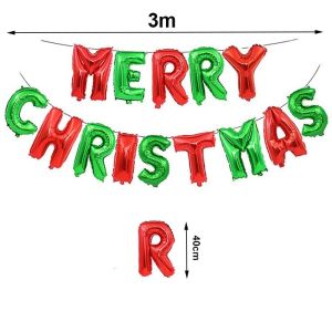 3D Star Elk Christmas Balloon – Aluminium Foil Stand-Up Balloon for Xmas Party & Tree Decor Holiday Decorations