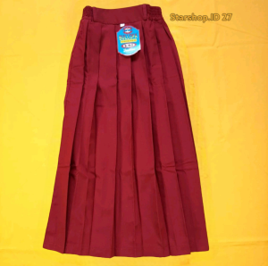ROK REMPEL SD MERAH ANAK PEREMPUAN BAHAN HIGHTWISS BEST QUALITY // SERAGAM SEKOLAH ANAK PEREMPUAN KELAS 1-6 SD TERLARIS