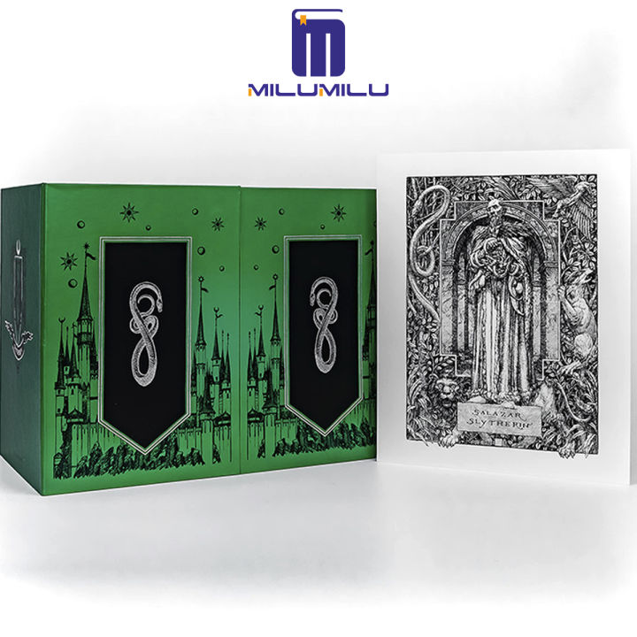 Edition Hardback Box Harry Potter Book Set Slytherin Edition Harry