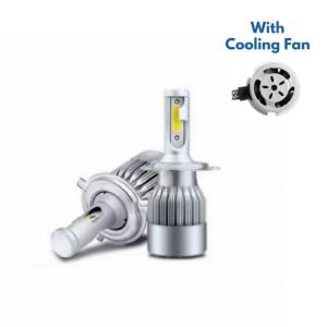 2PCS HONDA JAZZ (2009-2024) HEADLAMP LED BULB 6000K White HID Headlight High Low Beam Spotlight Besar Lampu Depan H4