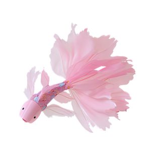 WISH BOUTIQUE DIY Mid-Autumn Festival Koi Lantern Flexible Fish Body Chinese Traditional Fish Lantern Craft Kit Creative Glowing Handheld Glowing Lantern Lantern Festival