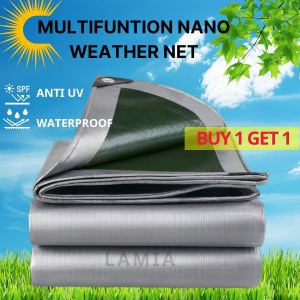 MULTIFUNCTION NANO WEATHER NET Anti-UV Sun shade Net Smart Weather Net Waterproof Sun Shade Net