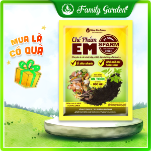 Túi 200Gr - Chế phẩm EM Plus Trichoderma SFARM | Độc quyền Family Garden