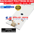 BACKLIGHT TV LED POLYTRON 32 INC PLD 32D905 32D900 32T700 32T768 LAMPU BL 7K 3V 7 KANCING 7LED 7K PLD32D905 PLD32D900 PLD32T700 PLD32D768 POLYTRON PLD-32D905 PLD-32D900 PLD-32T700 PLD-32D768 32INCH 32IN 32INC LAMPU BL 7 LAMPU LED INCH IN. 