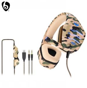 OVLENG GT87 E-Sport Gaming 360 Stereo Sound Headphone with Volume Control Usb+3.5mm Jack and Adjustable Microphone