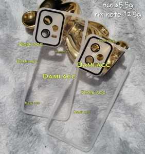 case poco x3 nfc poco x3 pro poco x5 pro poco x5 5g redmi note 12 5g clear lens camera soft case clear case