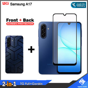 Paket 2in1 Tempered Glass Full Bonus Garskin Samsung A17 A07 Samsung A56 A36 A26 Samsung A16 A15