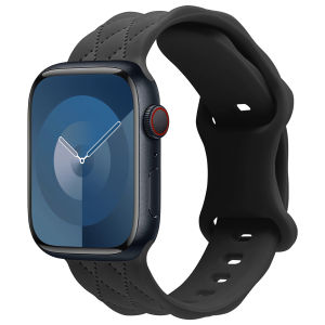 Sport Strap for Apple Watch Ultra 2/Ultra 49mm 45mm 41mm 44mm 40mm 42mm 38mm Women Men iWatch Silicone Band for Apple Watch Series 9 8 7 6 5 4 3 2 1 Series SE SE2