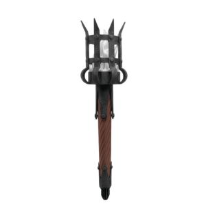 MICANGP Cổ điển Đèn tường hình ngọn đuốc thời trung cổ Đèn khò kép Đèn LED Đèn đuốc lửa Halloween Đồ trang trí hình ngọn đuốc Phong cách lâu đài Đèn trang trí tường phong cách cổ điển Tiệc Halloween