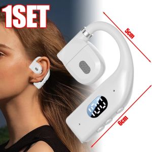 Wireless Bluetooth 5.4 Headphones With LED Display Earphones With Mic Handsfree Noise Canceling Headset For Driving Audifonos