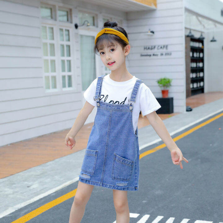 Girls 2024 skirt overalls