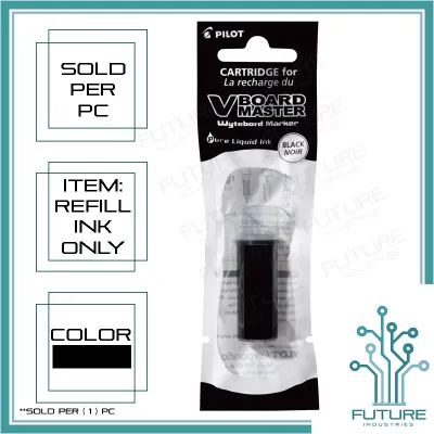 Pilot V Board Master Vboard Master Whyteboard Marker Refillable Marker Pilot V-Board Master Refill Whiteboard Marker Whiteboard Pen Black Blue Red Medium Bullet Tip Pure Liquid Ink [Future Industries]