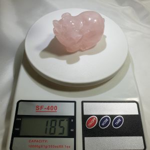 Handicraft gifts for home town houses Natural Rose Crystal Lucky Pig ornaments