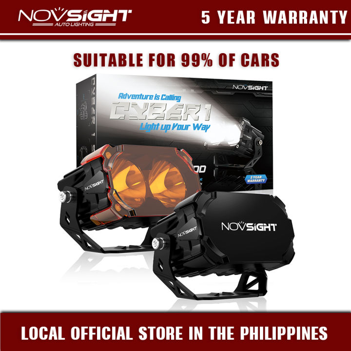 Novsight WL1 Pro Laser Gun 70W 7200LM White & Yellow For Motorcycle Car ...
