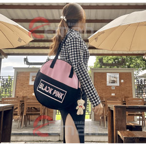 Tas Tote Bag Wanita Resleting Full Puring Blackpink