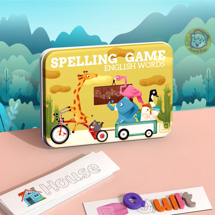 Premium Wooden ABC Early Learning Game/Spelling Games/Alphabet Puzzle ...